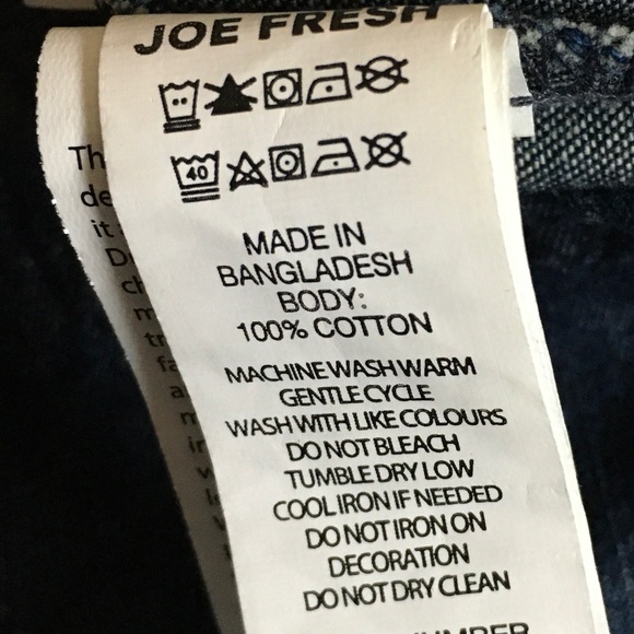 Joe Fresh Little Girl Overall Jumper Dress with adjustable Straps size 4. - Picture 5 of 5